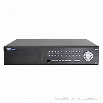 24-channel Standalone H.264 DVR with Full CIF Recording, 16 Audio, 3G, Wi-Fi, Built-in SATA Backup